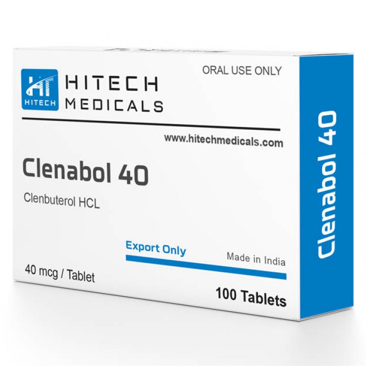 Hitech Medicals Clenbuterol 40 Mcg 100 Tablet